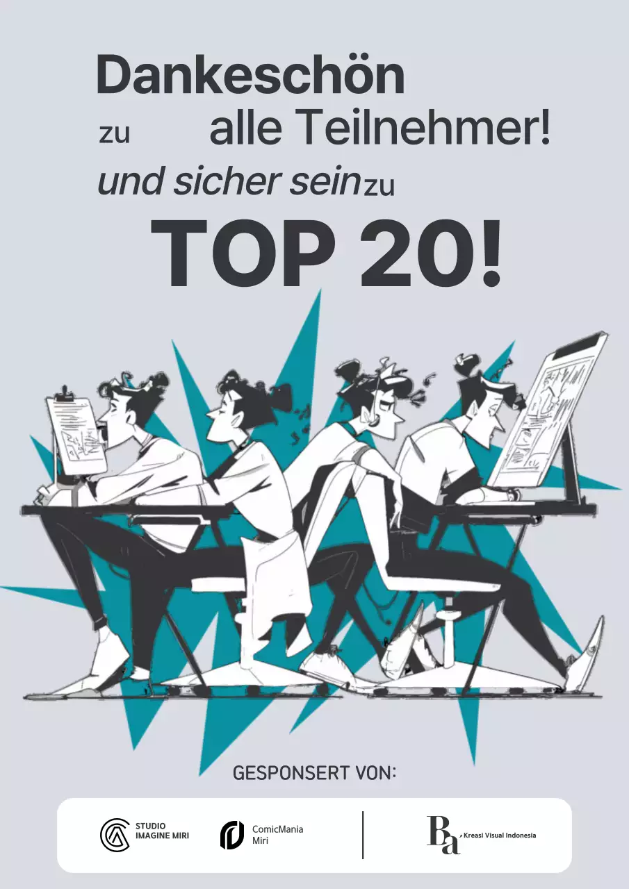 Grey Comic Art Ankündigung