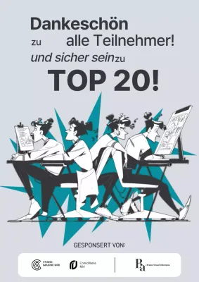 Grey Comic Art Ankündigung