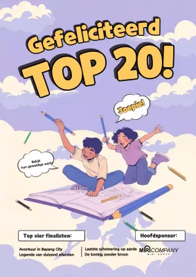 Aankondiging Purple Comic Wedstrijd