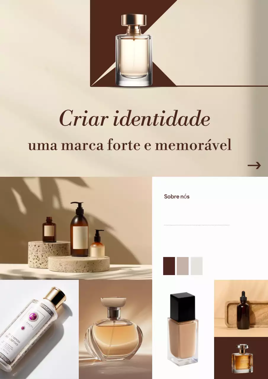 Promoção da marca Beige Elegant