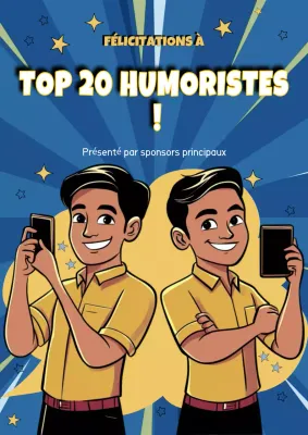 Annonce du concours Blue Comic