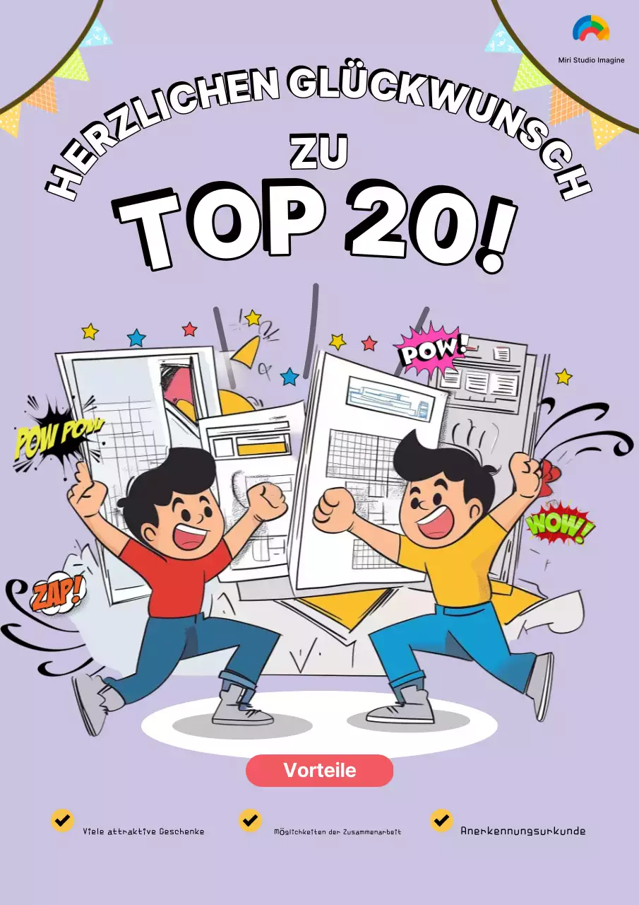 Purple Comic Celebration Ankündigung