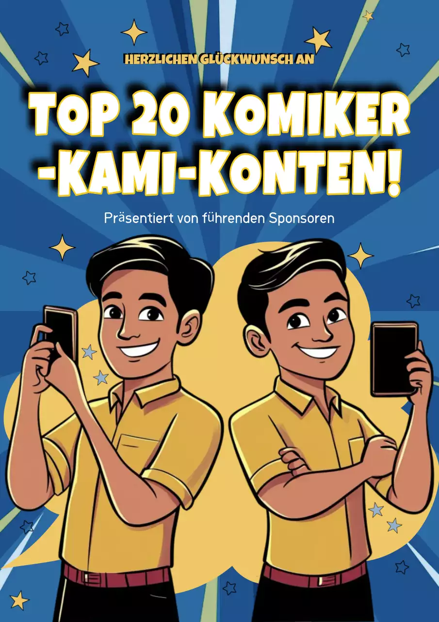 Ankündigung des Blue Comic Contest