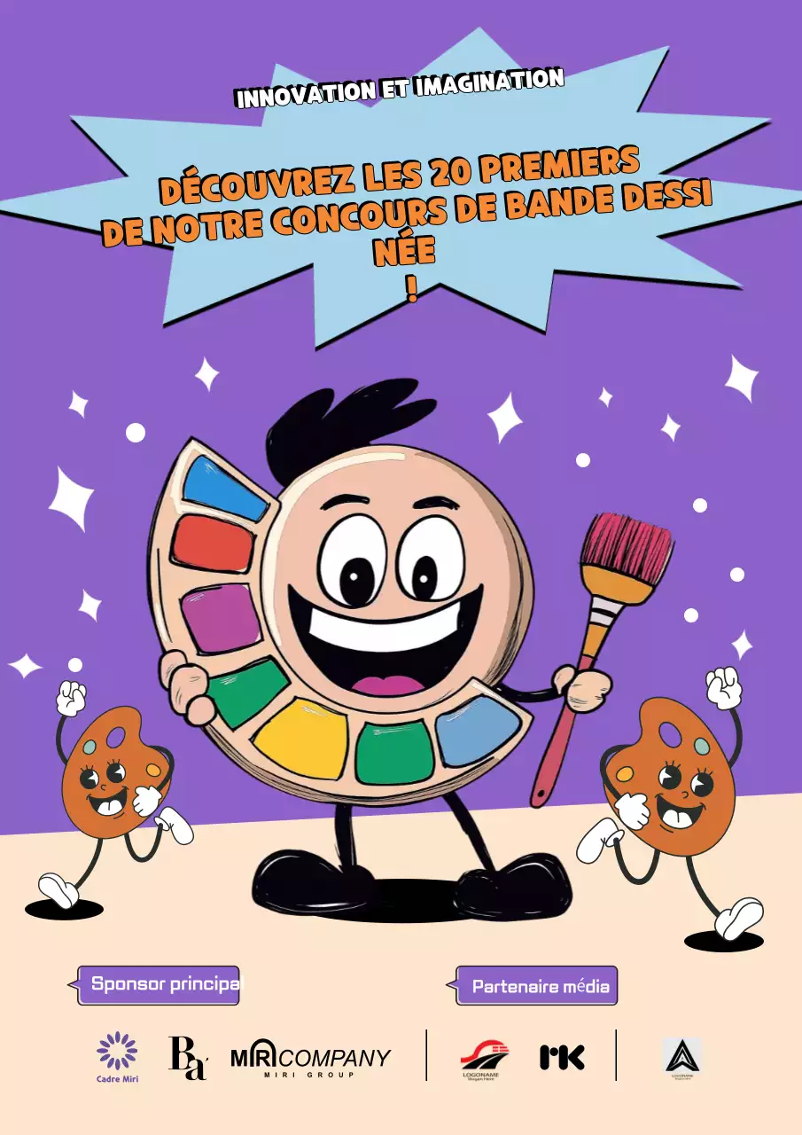 Annonce du concours de la bande dessinée mauve