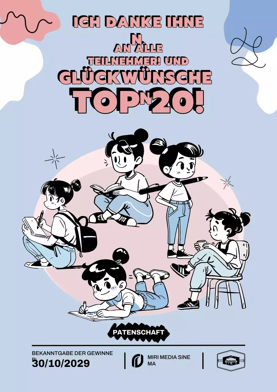 Ankündigung der Blue-Comic-Studie