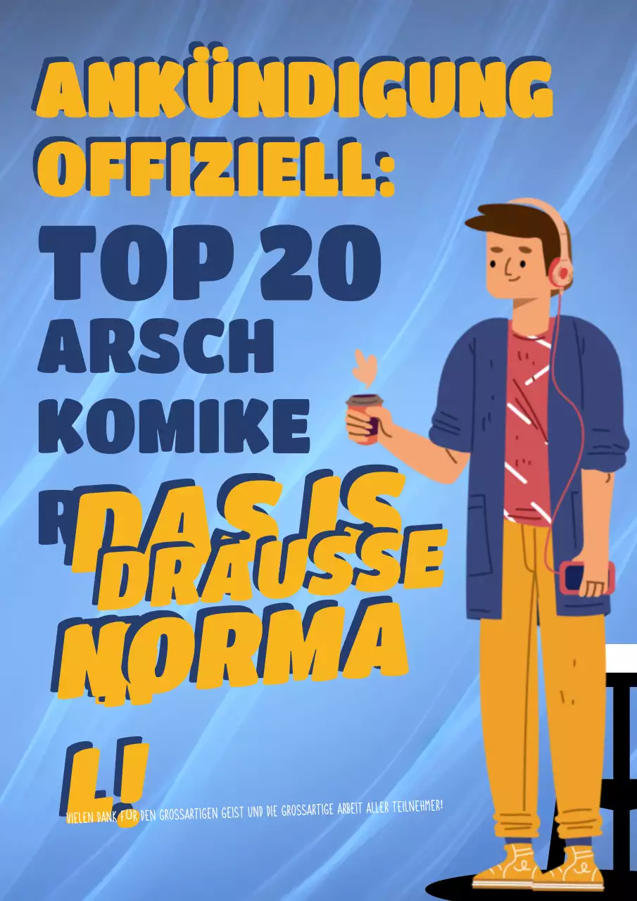 Ankündigung des Blue Comic Contest