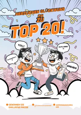 Orange Comic Celebration A1nnouncement