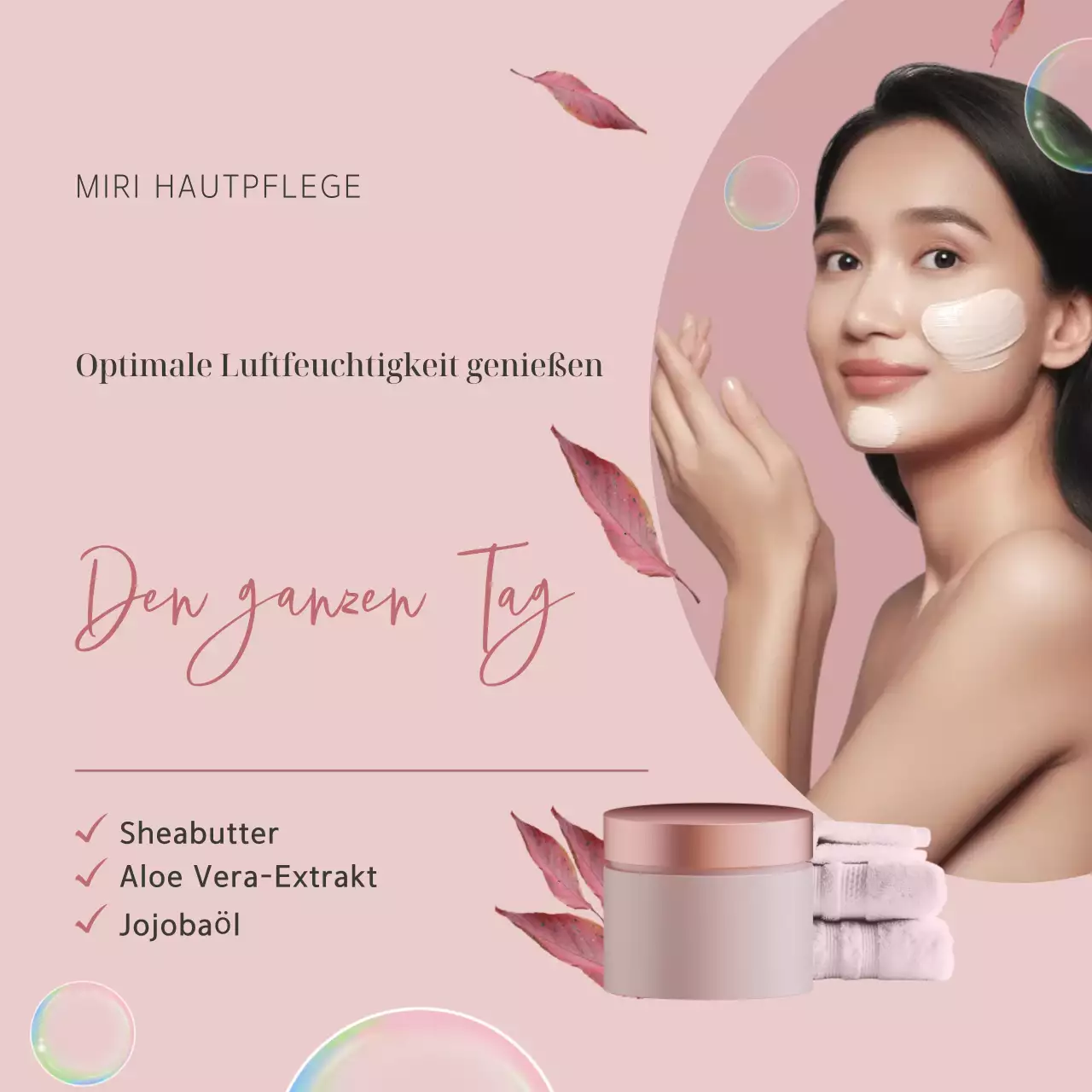 Pink Elegant Skincare Promotion