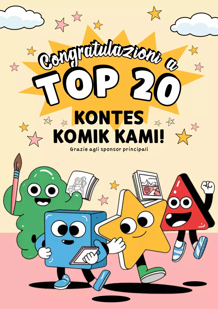 Annuncio del concorso Beige Comic