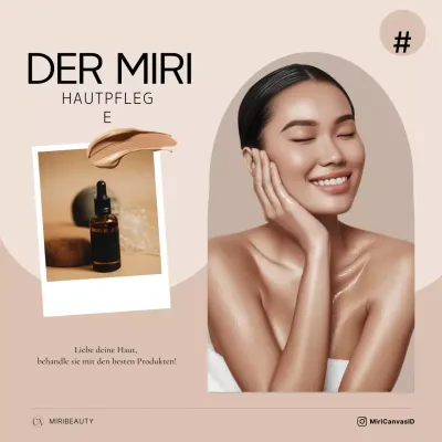 Beige Modern Skincare Promotion