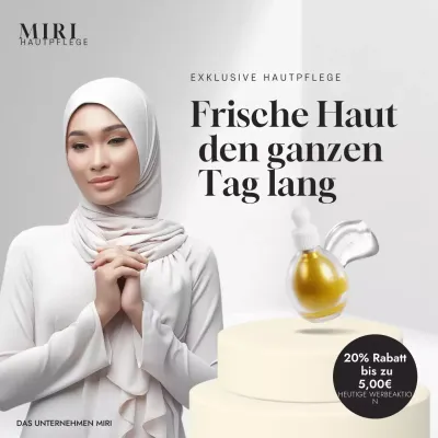 White Elegant Skincare Promotion