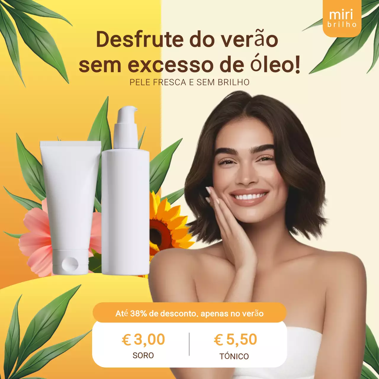 Promoção Beige Modern Skincare