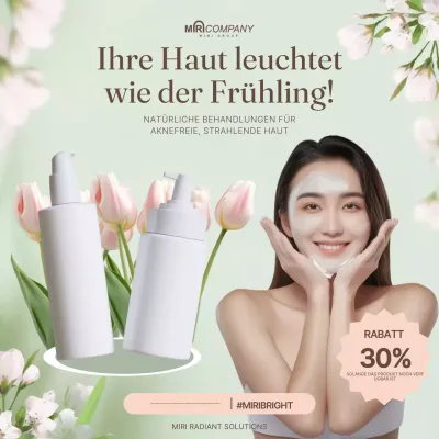 Mint Elegant Skincare Promotion