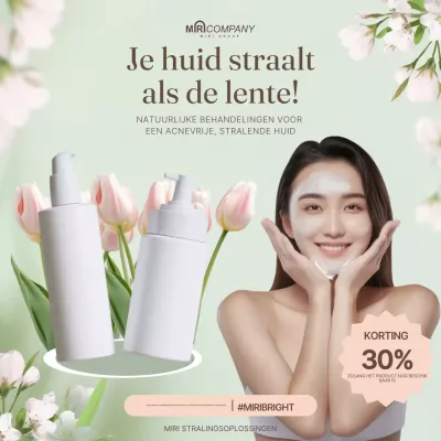 Mint Elegant Huidverzorging Promotie