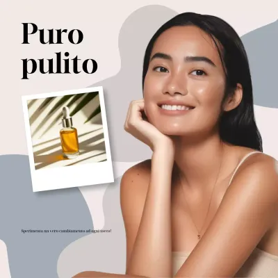 Pubblicità di Beige Modern Skincare