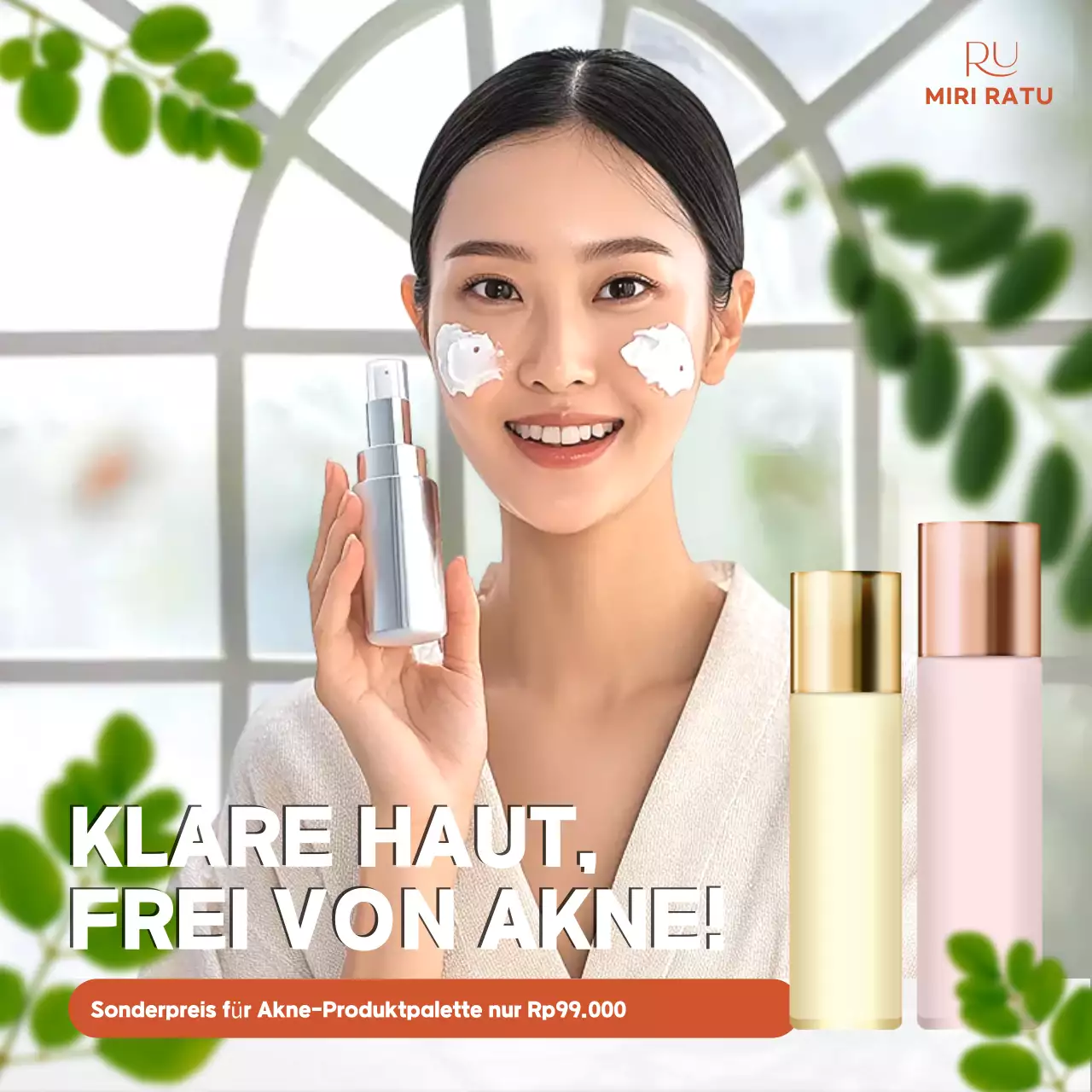 Green Modern Skincare Werbung