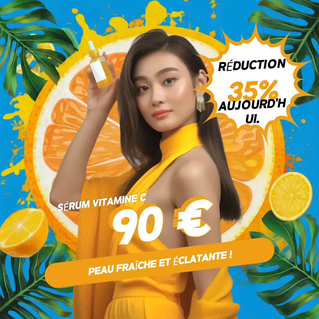 Promotion Yellow Modern Skincare