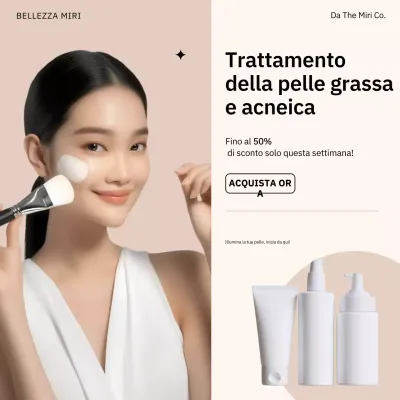 Promozione Beige Modern Skincare