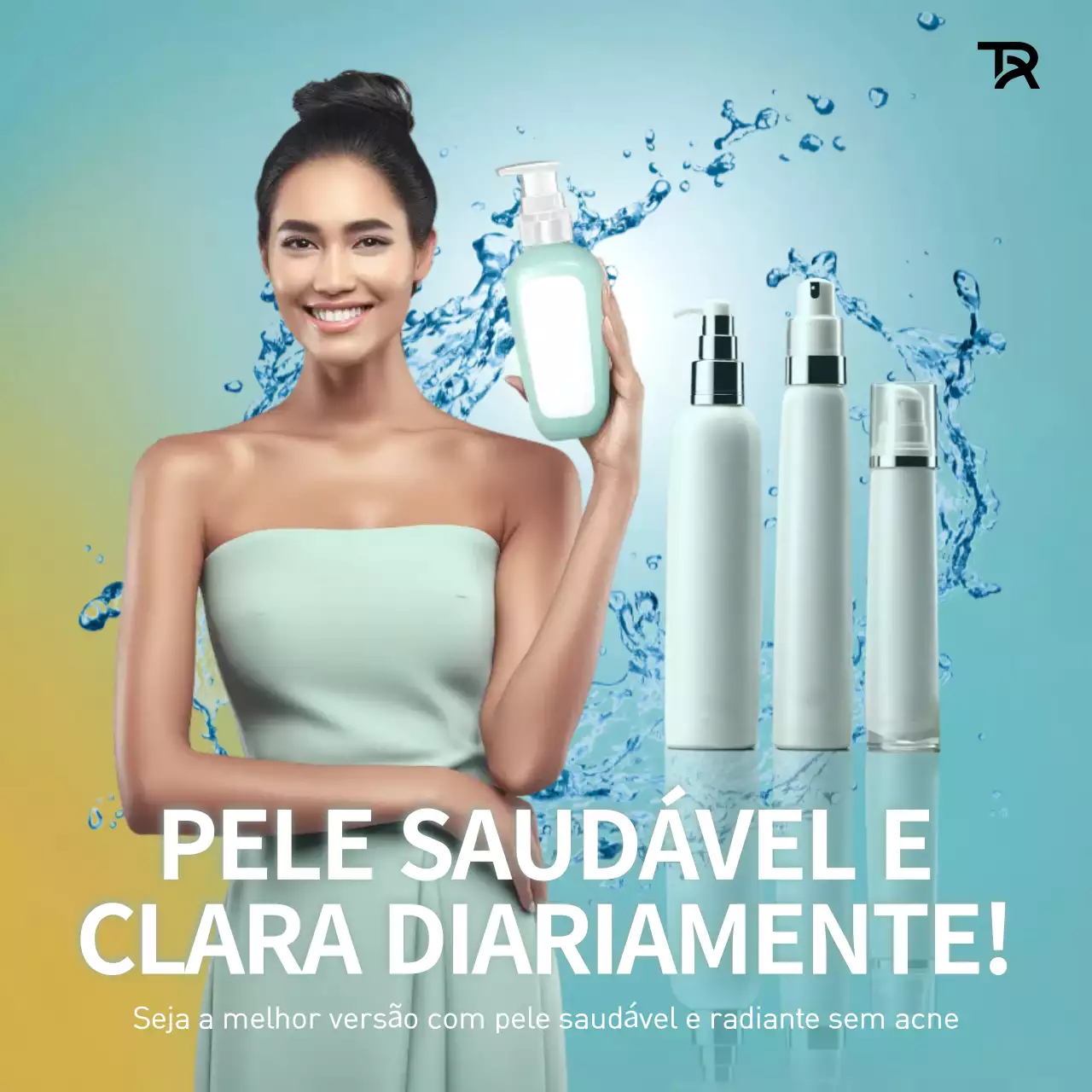 Anúncio da Mint Modern Skincare