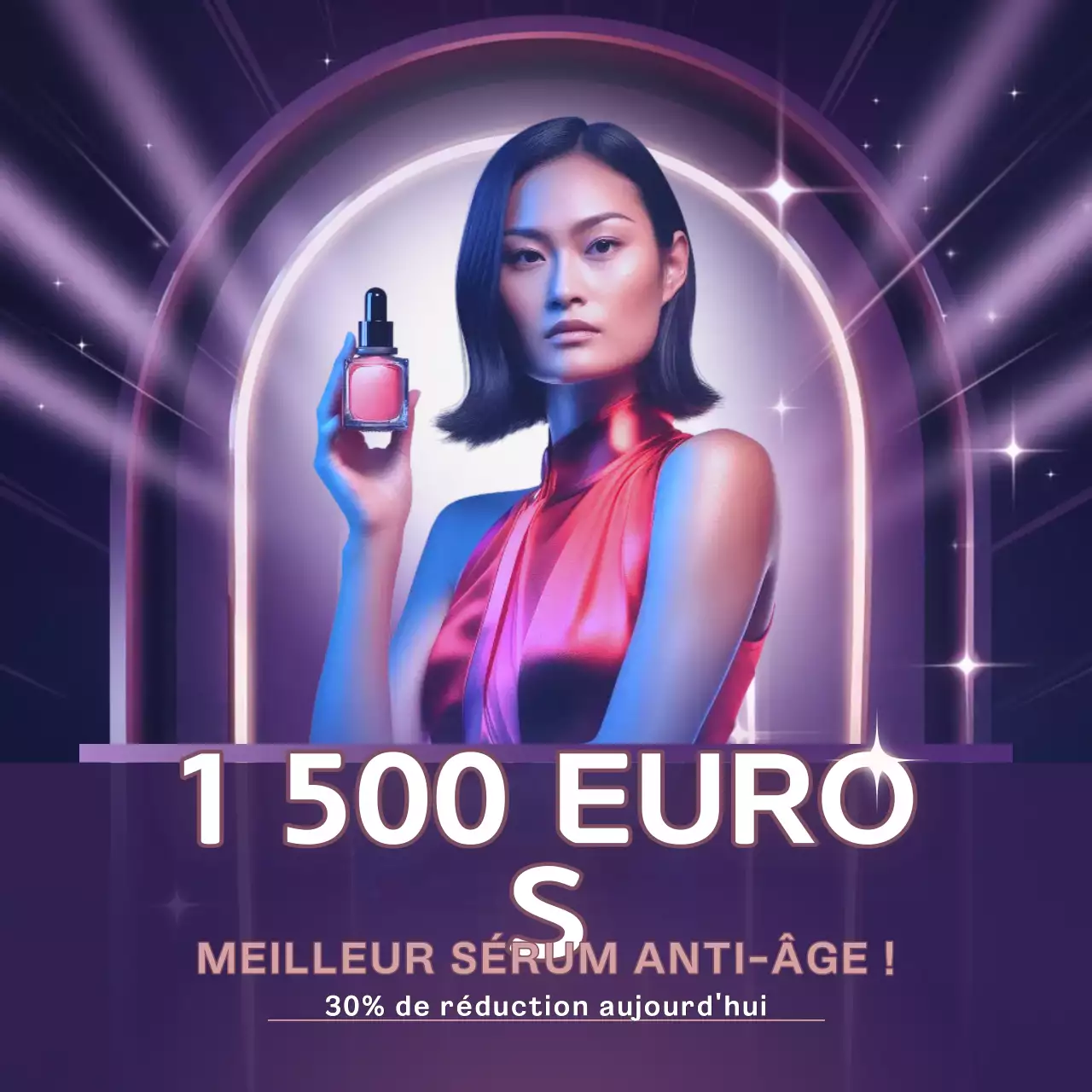 Publicité Purple Modern Skincare