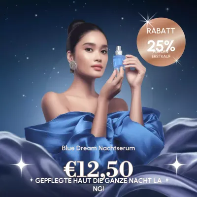 Blue Elegant Skincare Promotion