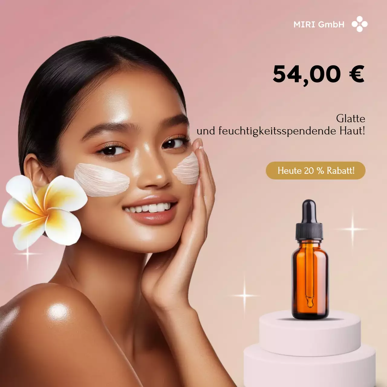 Pink Elegant Skincare Promotion