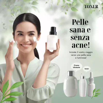 Pubblicità di Green Clean Skincare