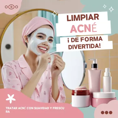 Publicidad de Pink Modern Skincare