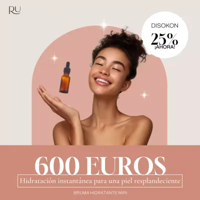 Promoción Beige Modern Skincare