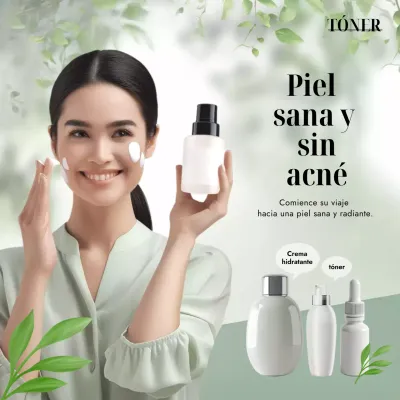 Publicidad de Green Clean Skincare
