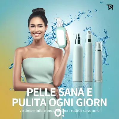 Pubblicità di Mint Modern Skincare
