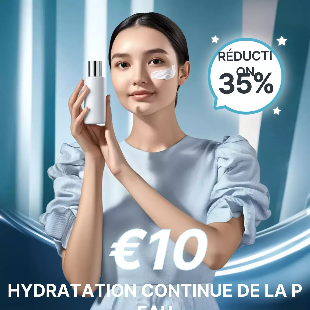 Promotion Blue Modern Skincare