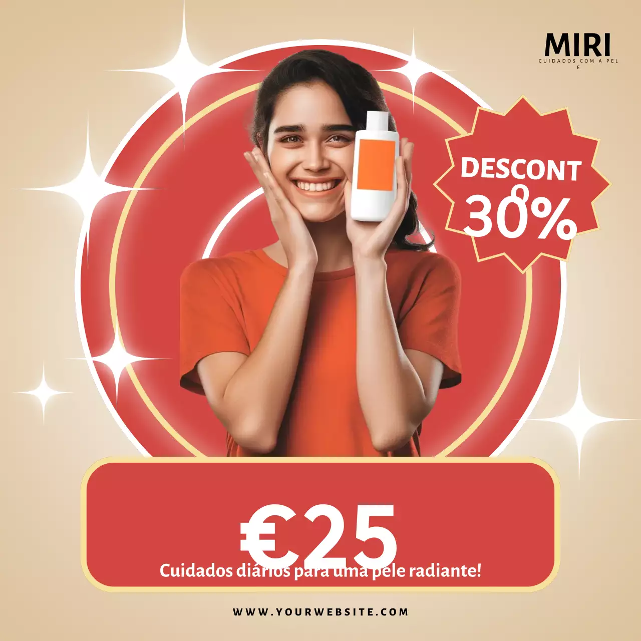 Promoção Beige Modern Skincare