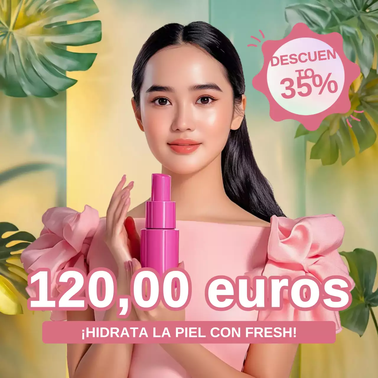 Promoción Pink Modern Skincare