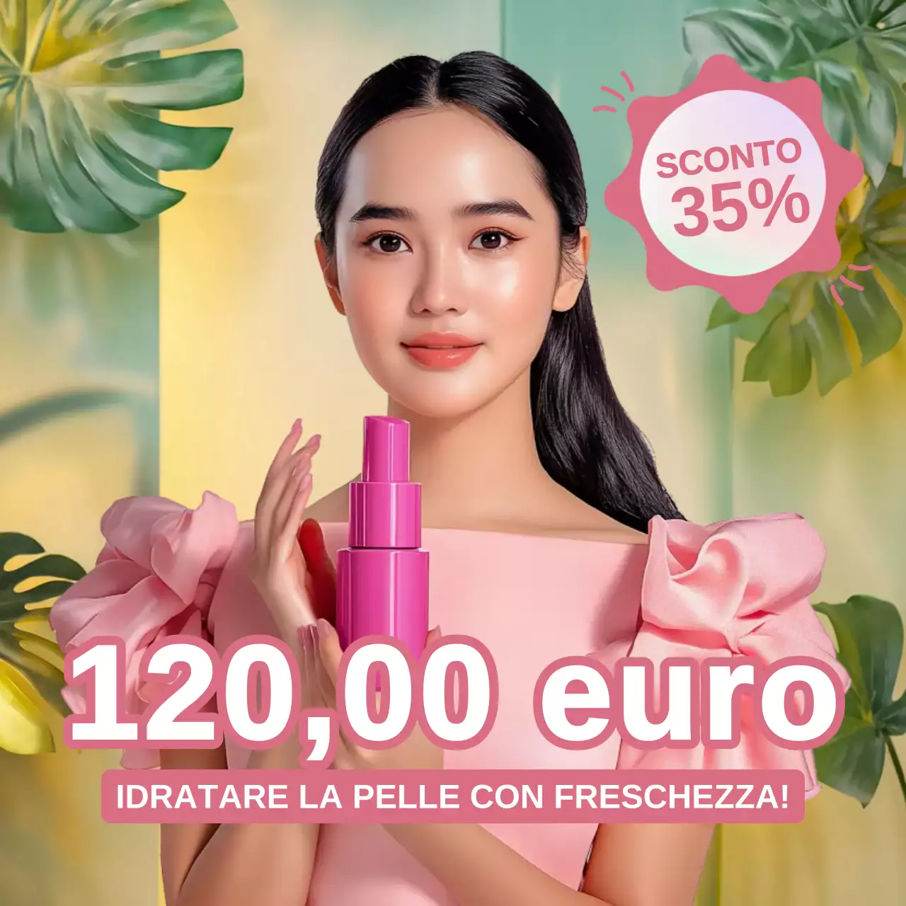 Promozione Pink Modern Skincare