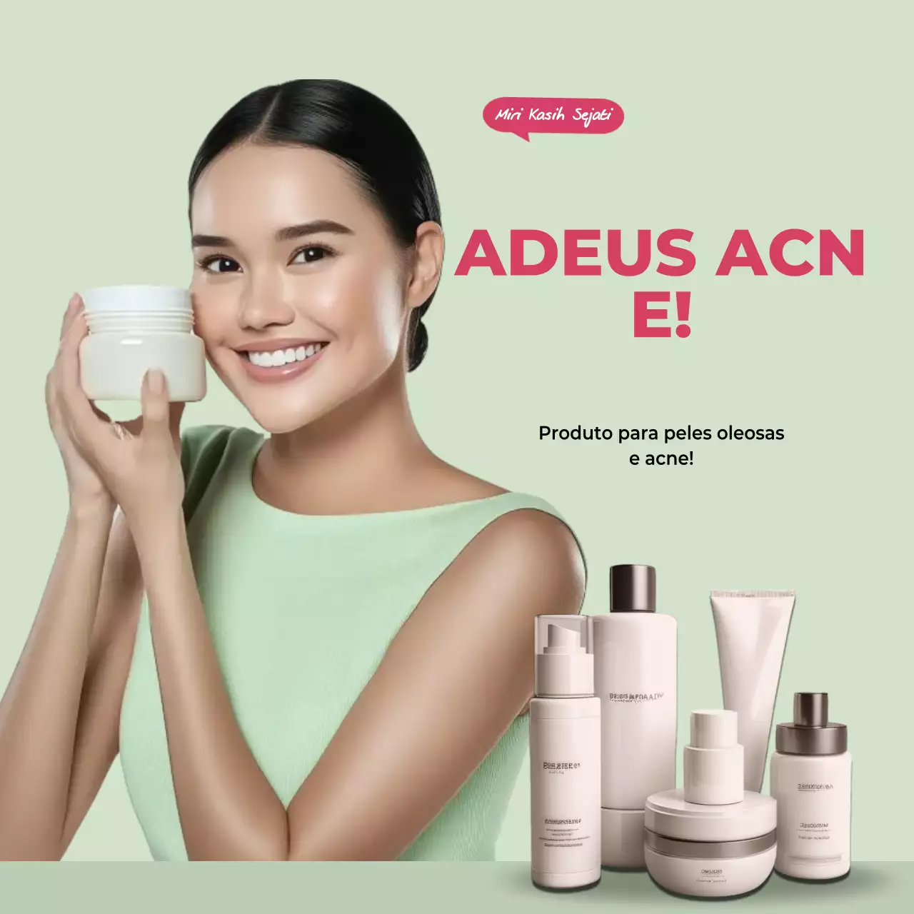 Anúncio da Mint Modern Skincare