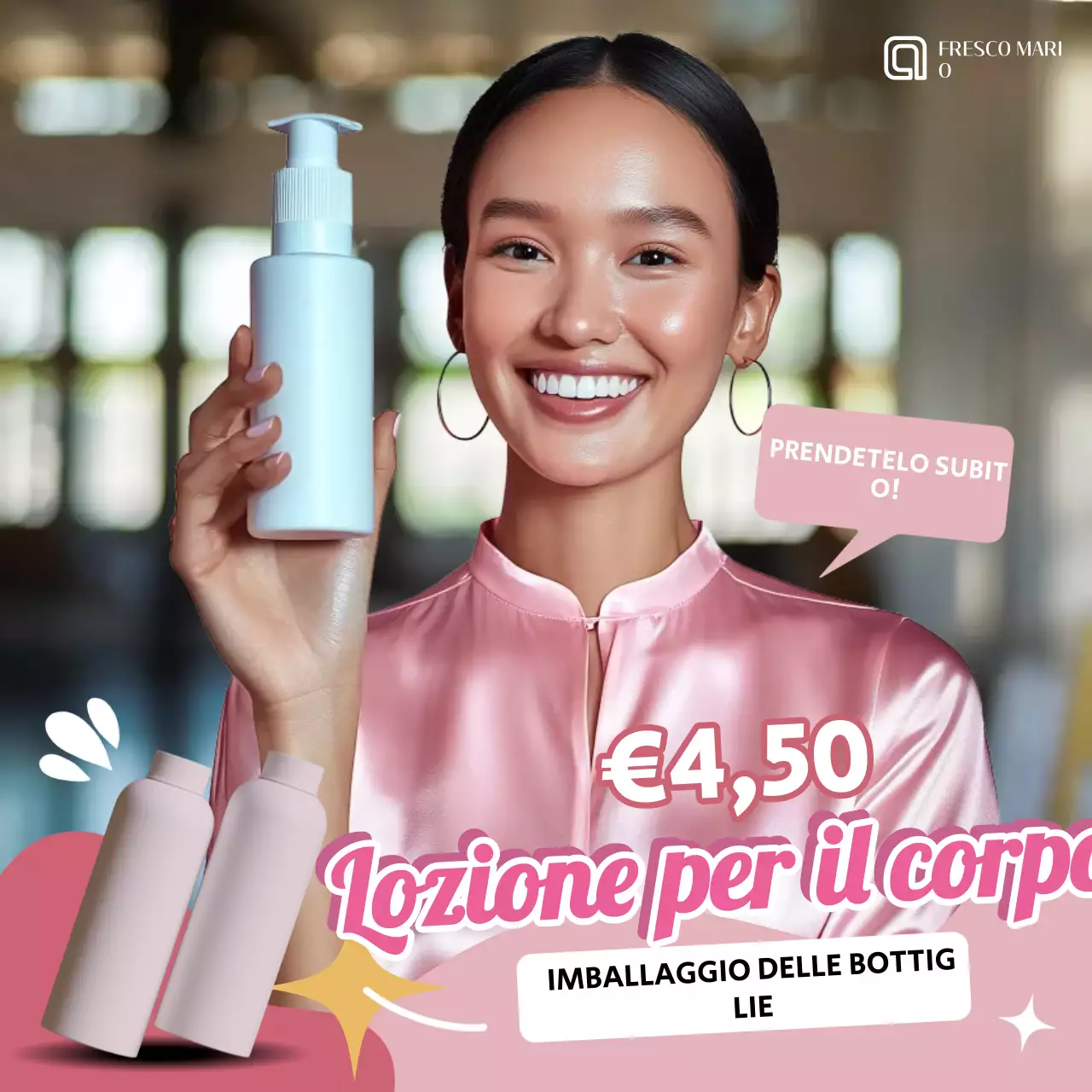 Pubblicità di Pink Modern Skincare