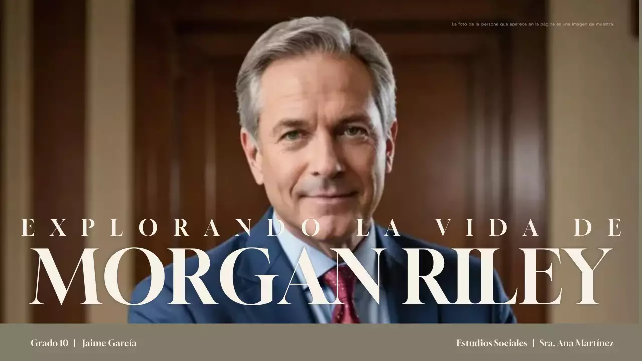 presentación de la biografía moderna de teal