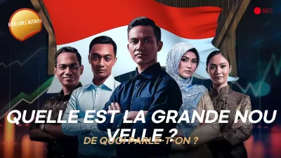 annonce d'entreprise moderne rouge