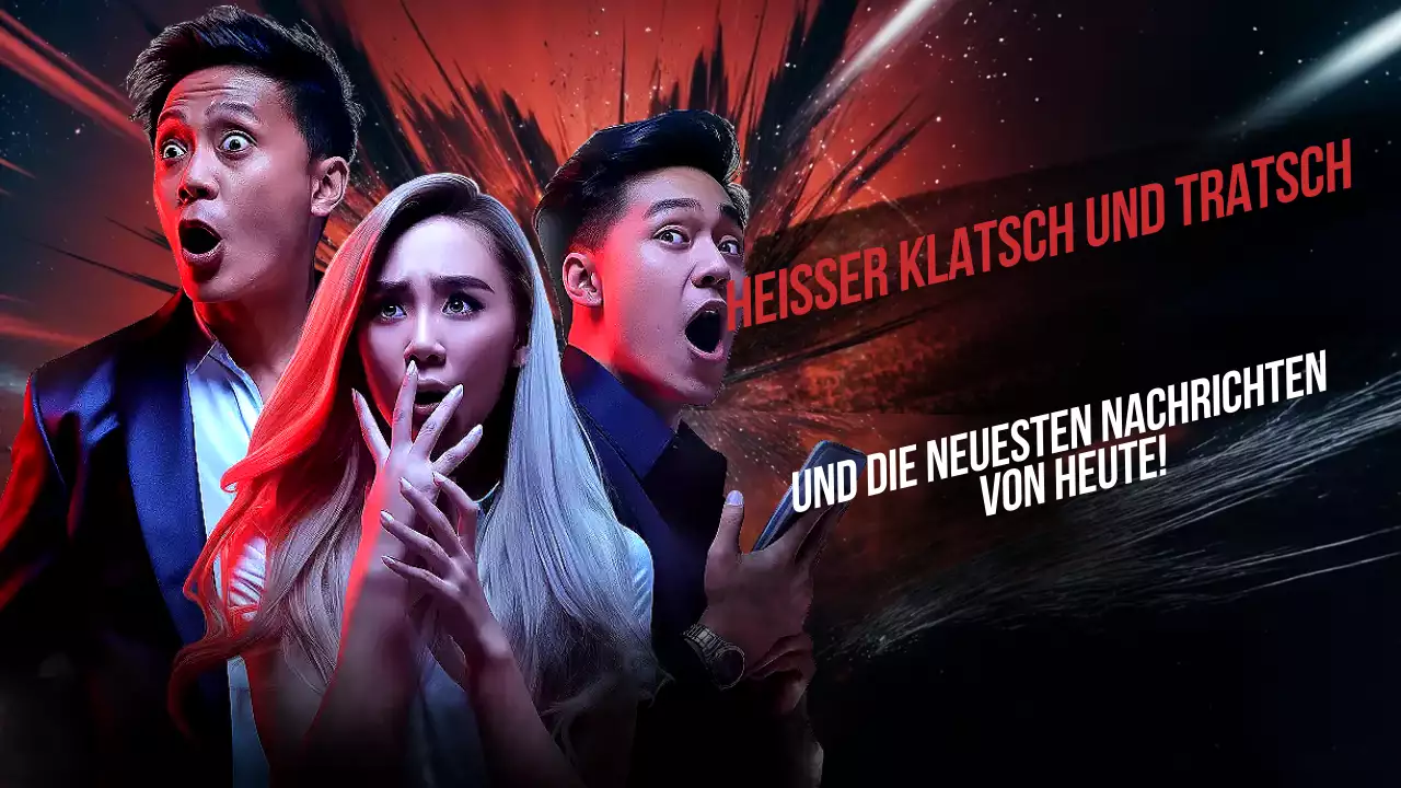 red modern gossip ankündigung