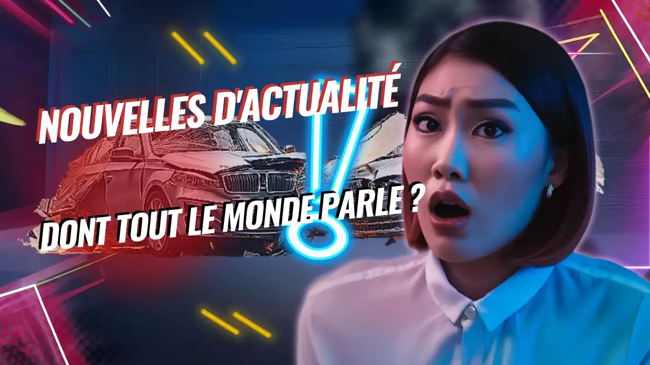 annonce de nouvelles en couleurs et en gras