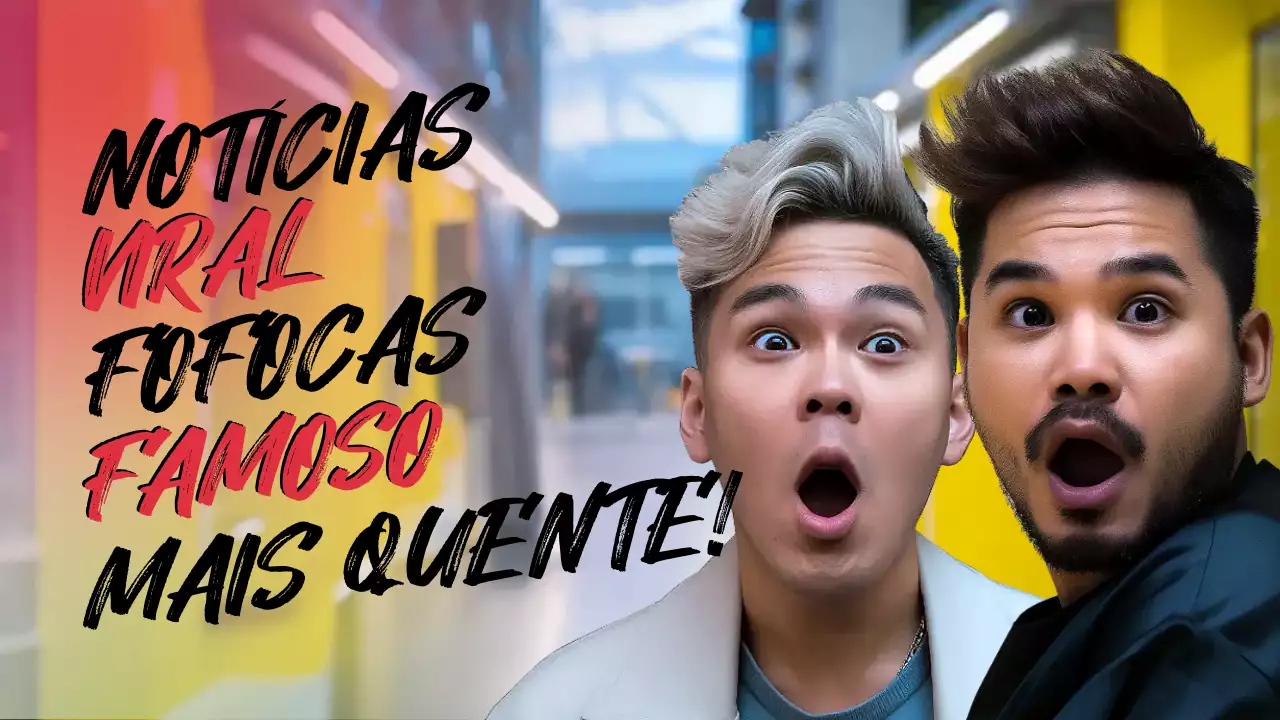 anúncio de mexericos coloridos e ousados