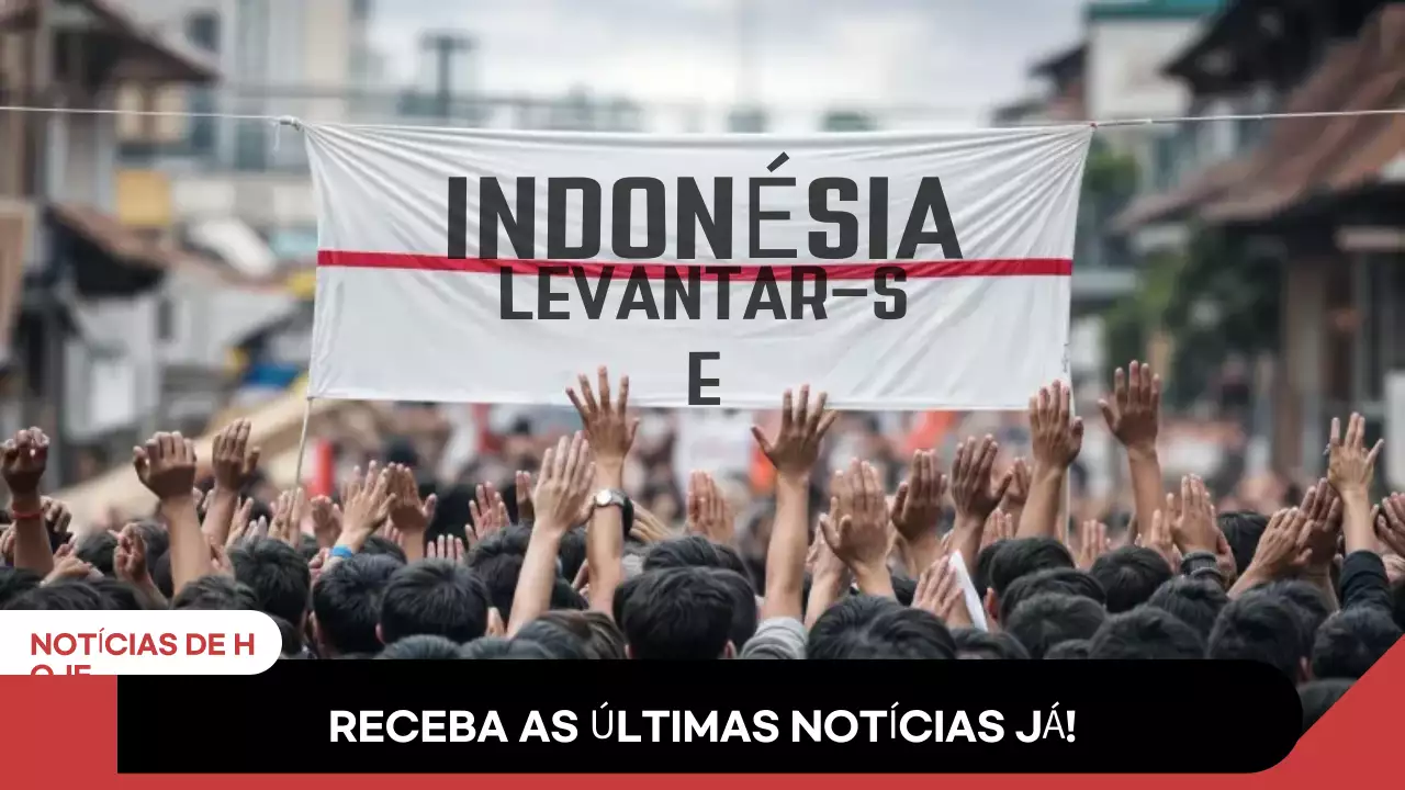 anúncio do protesto urbano vermelho