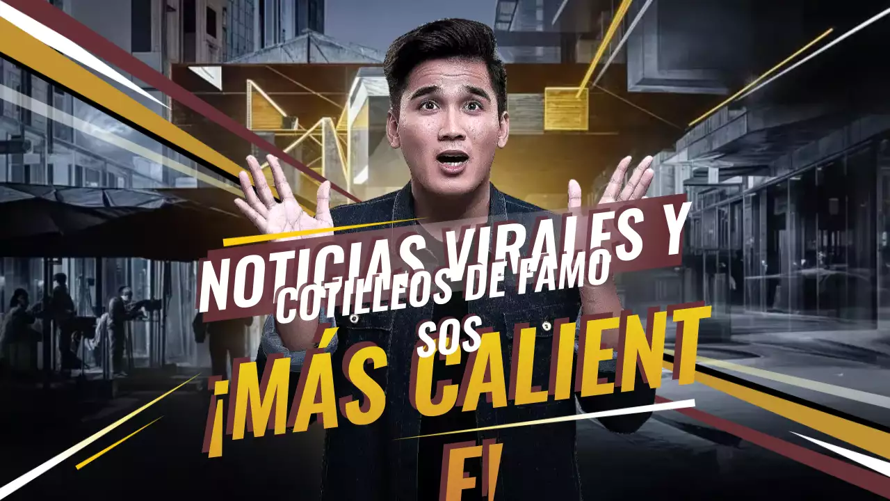 anuncio de noticias de celebridades urbanas amarillas