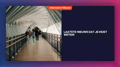 kleurrijk modern nieuwsbericht