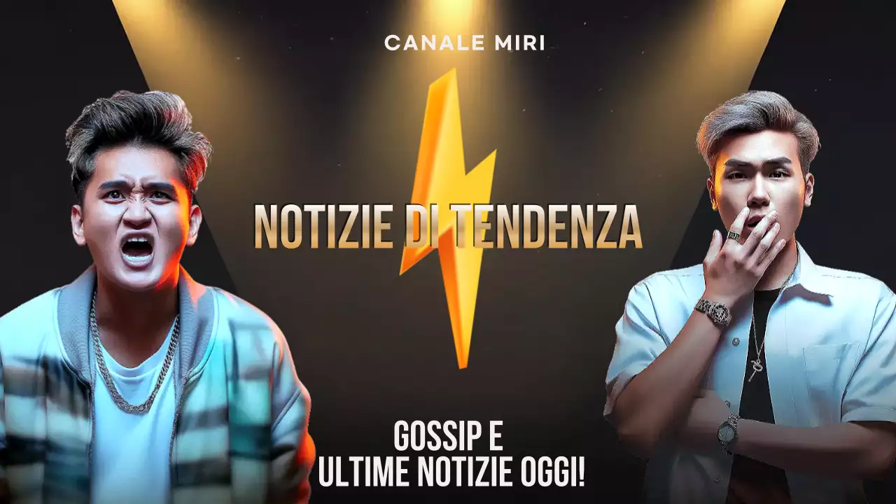 annuncio di notizie moderne nere