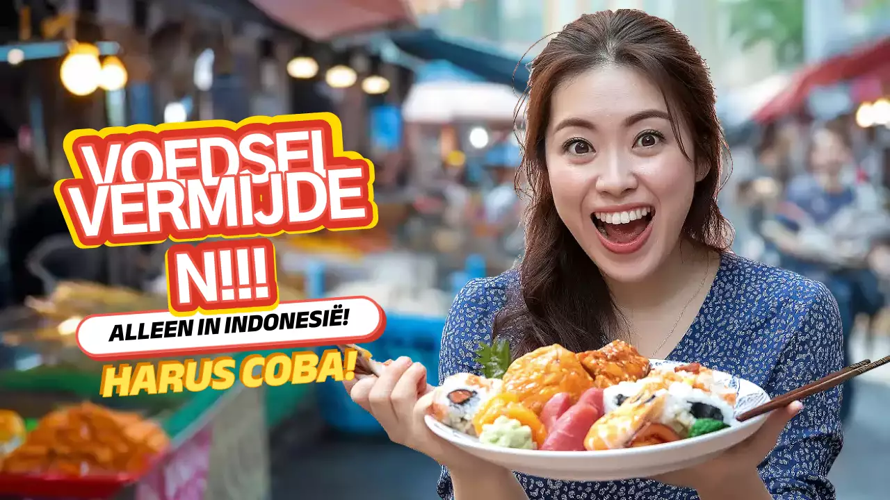 blauw levendig straatvoedsel advertentie