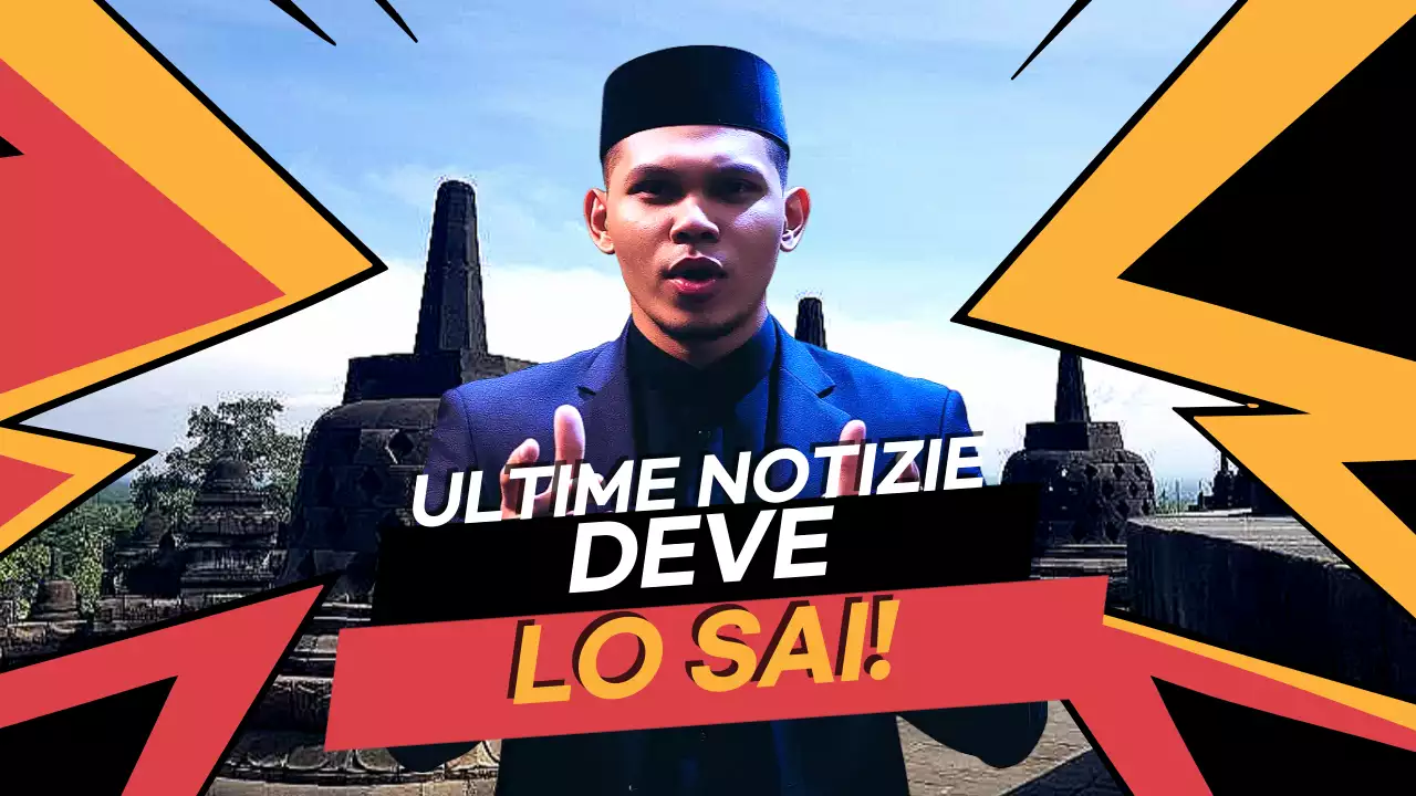 annuncio di notizie in grassetto rosso