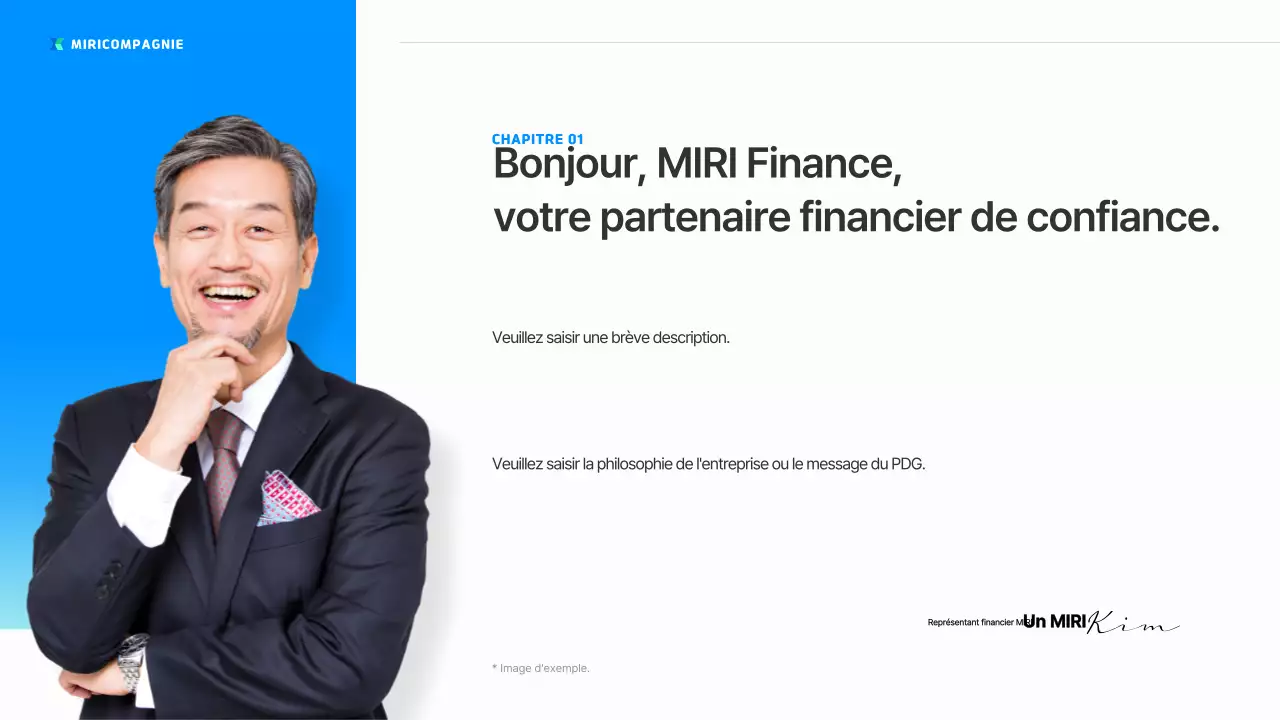 Le livre bleu de la finance