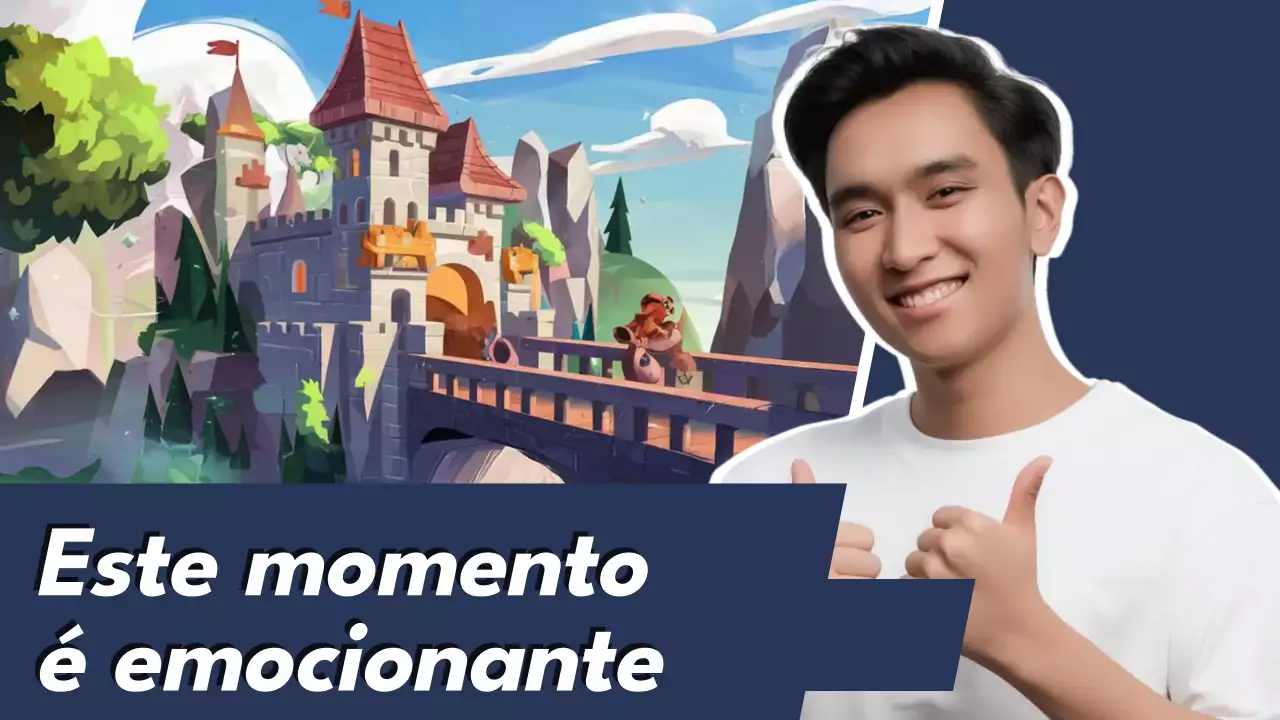 Anúncio da Blue Animation Gaming